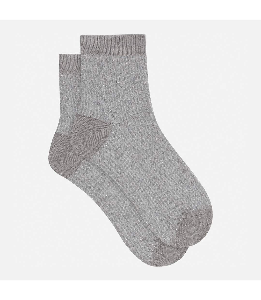 Chaussettes mi-hautes laine/viscose et fils de lurex Mode-1