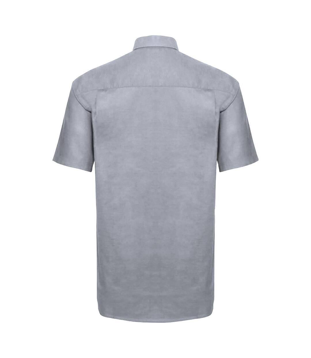 Chemise Manches Courtes Homme Gris Russell-2