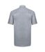 Chemise Manches Courtes Homme Gris Russell-2