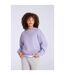 Womens/ladies Dakota Graphic Sweatshirt Light Blue Animal-1