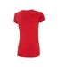 Womens/ladies T-shirt Red 4F-3