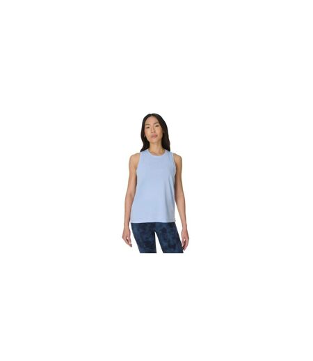 Womens/ladies Flow Studio Soft Tank Top Blue Breeze Sweaty Betty
