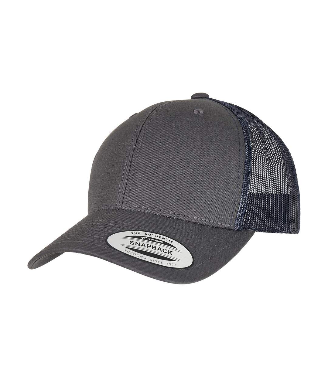 Casquette Trucker Charbon Bleu Marine Classic-1