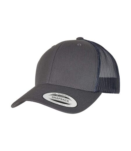 Casquette Trucker Charbon Bleu Marine Classic