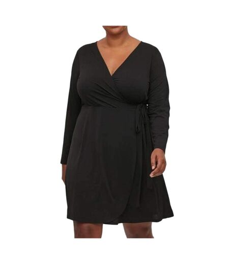 Robe Noire Femme Vila Evoked Borneo - 48