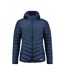 Womens/ladies Mount Adams Padded Jacket Dark Navy Cutter & Buck-1
