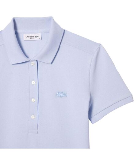 Polo Femme Bleu Lacoste