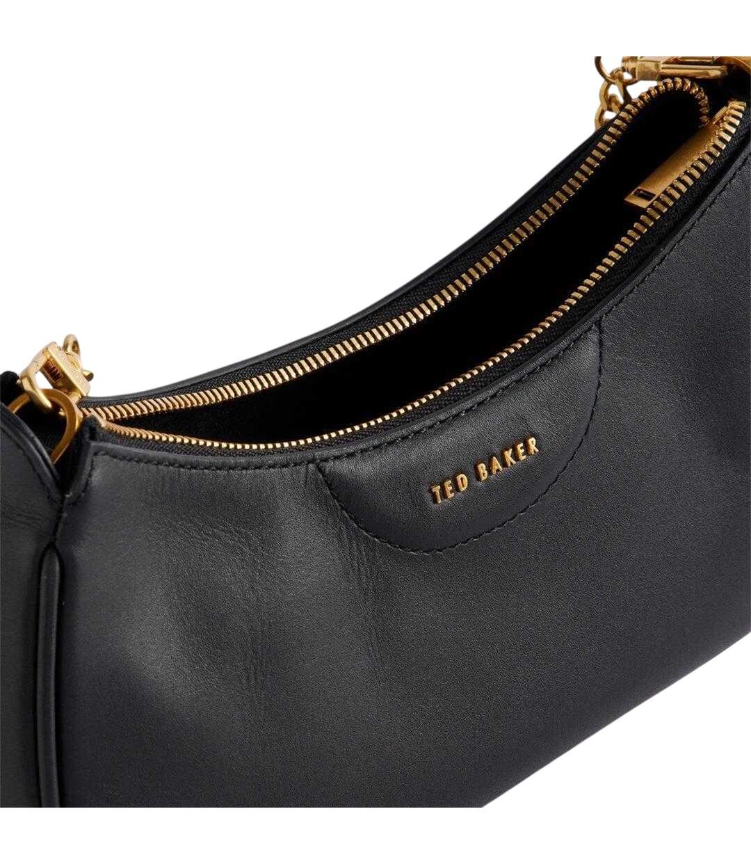 Sac À Bandoulière Motif/style Toile Essiy Taille Unique Noir Ted Baker-3