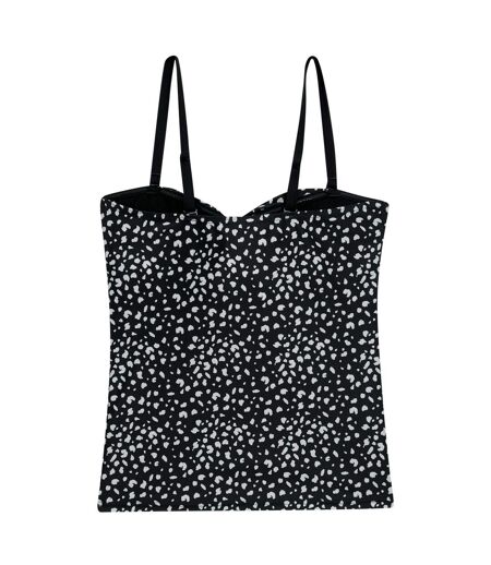 Haut de tankini aceana femme noir / blanc Regatta