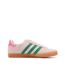 Baskets rose/vert adidas gazelle-2
