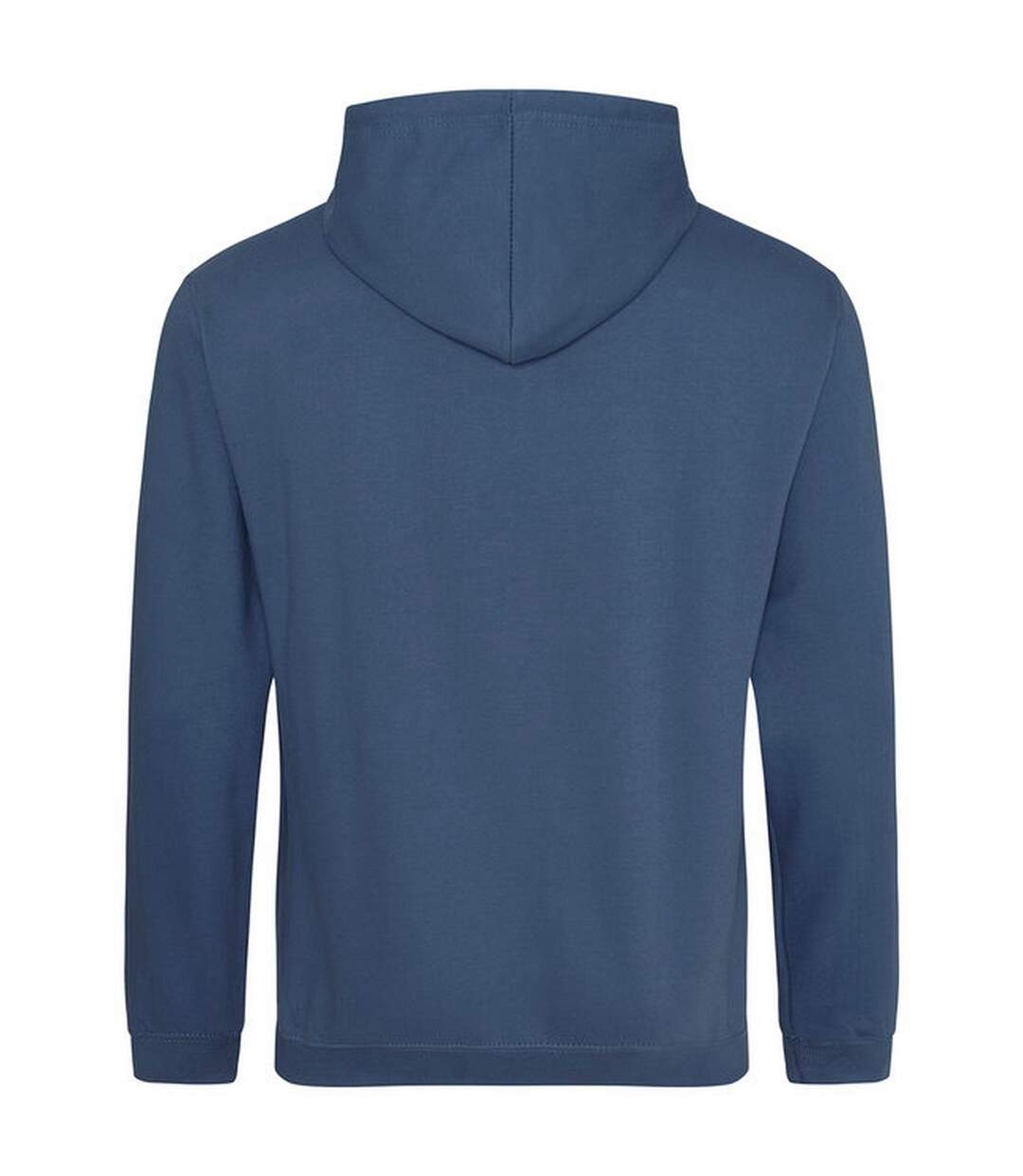 Sweat À Capuche College Adulte Bleu Ardoise Awdis-2