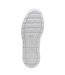 Womens/ladies Karmen Ii Leather Platform Trainers White Gold Puma-4