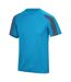 T-shirt Adulte Bleu Saphir Charbon Uni AWDis Cool-1
