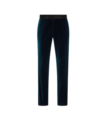 Mens C-genius Tuxedo Trousers Turquoise Aqua Boss