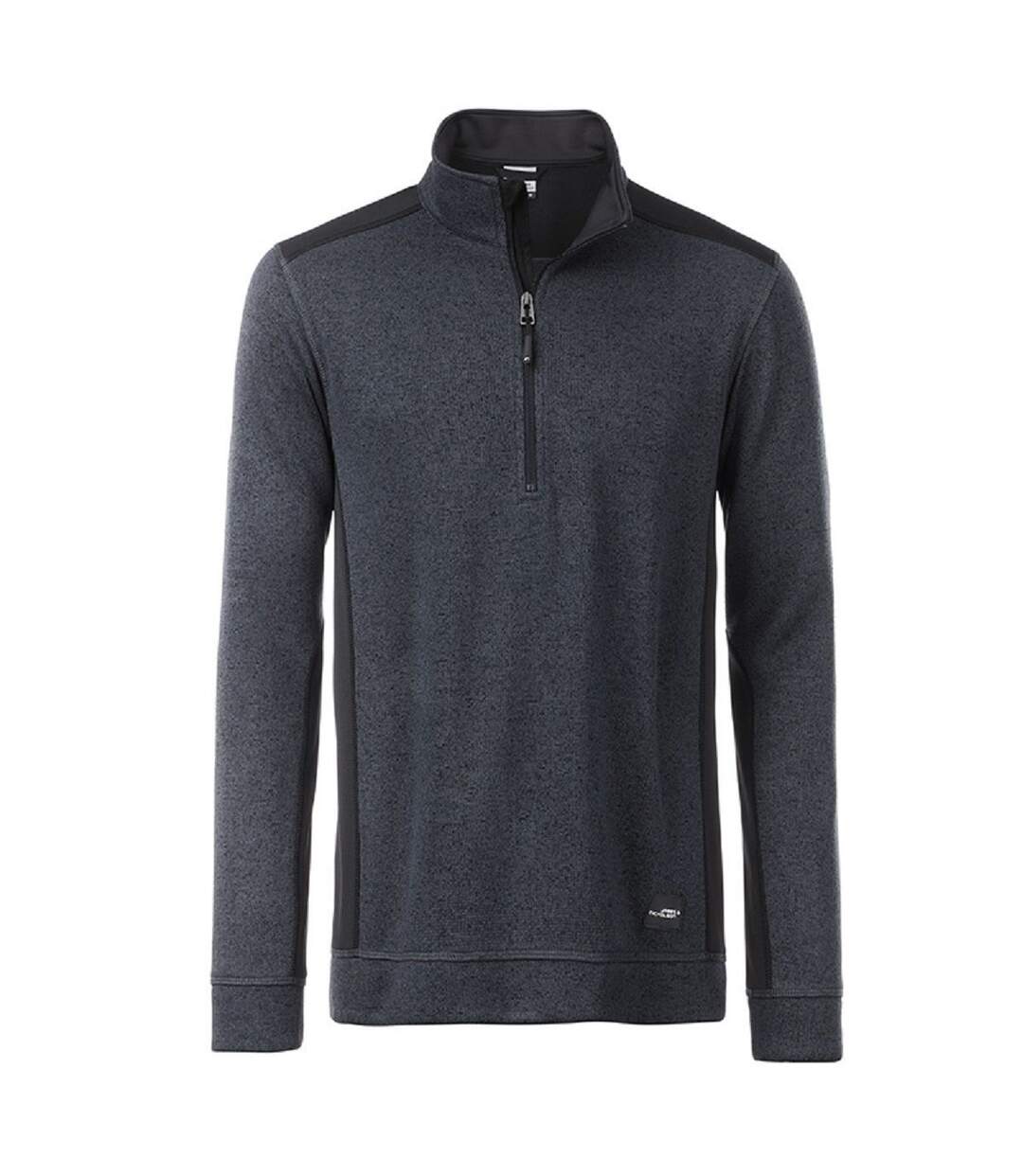 Sweat polaire de travail - JN864 - gris carbone