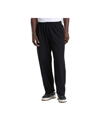 Unisex Adult Signature Heavyweight Jogging Bottoms Deep Black Awdis
