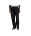 Unisex Adult Signature Heavyweight Jogging Bottoms Deep Black Awdis-1