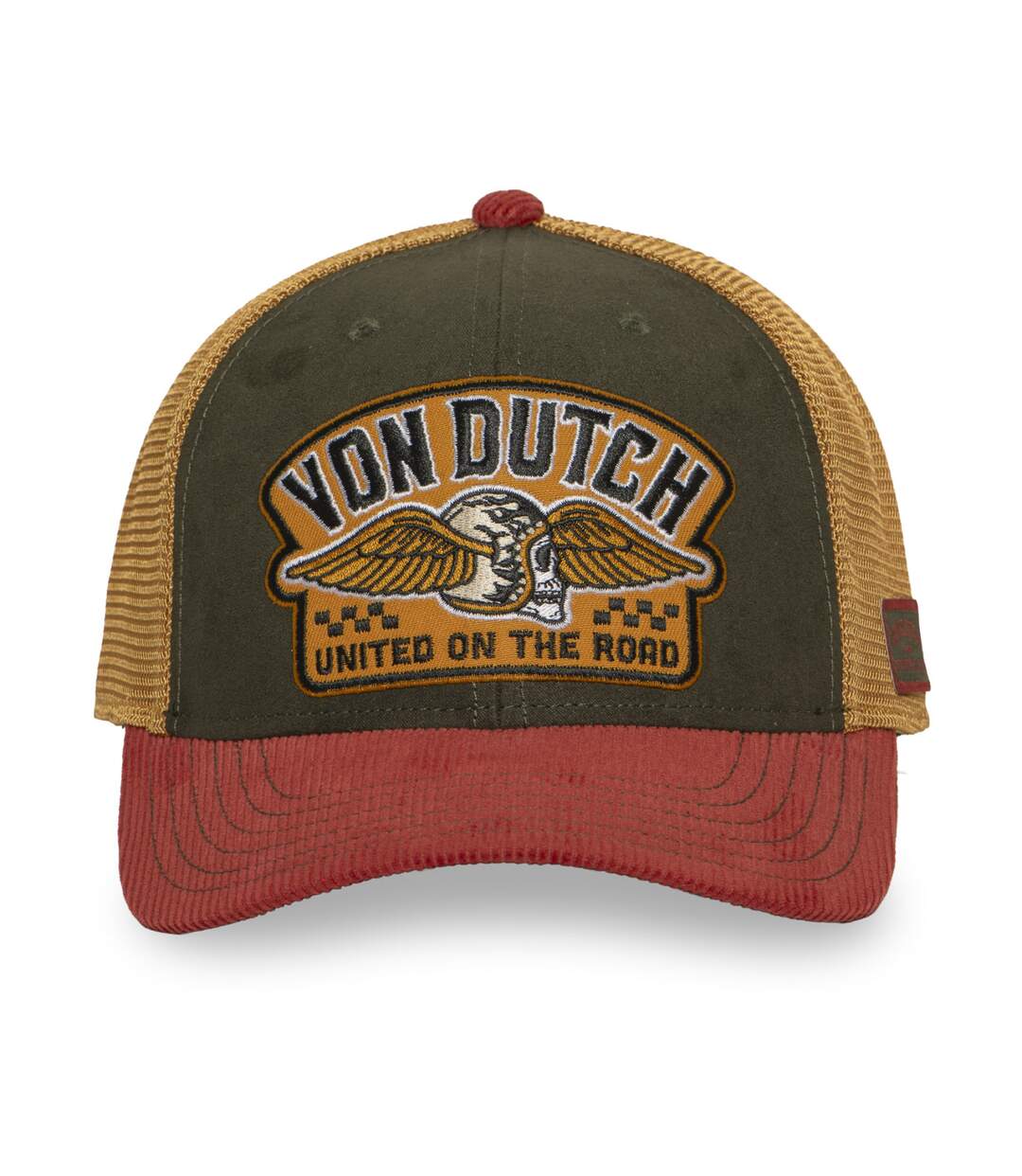 Casquette semi curve premium avec patch United Vondutch-2