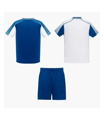 Set de sport juve adulte blanc / bleu roi Roly