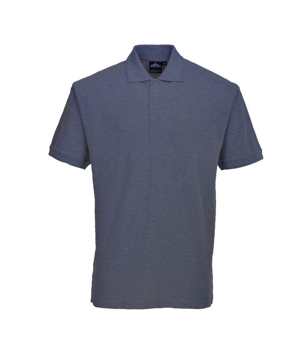 Polo naples homme gris métal Portwest Portwest