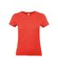 T-shirt #e190 Femme Rouge Orangé Vif B&C-1