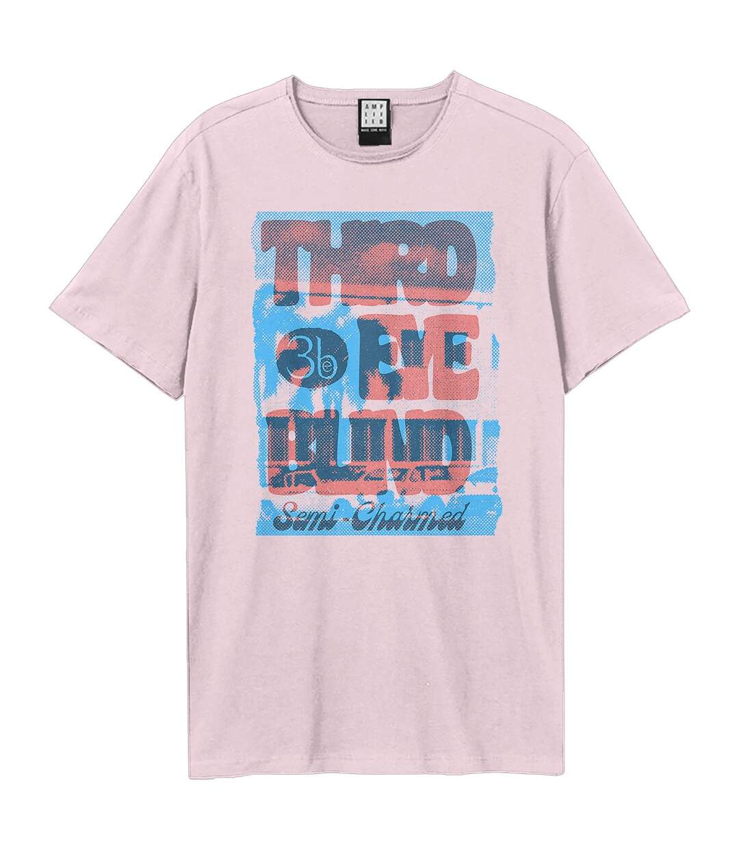 T-shirt semi charmed adulte rose Amplified Amplified