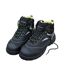 Mens blackwatch nubuck safety boots black/silver WORK-GUARD by Result-1