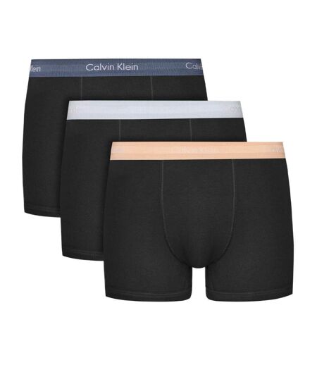 x3 boxers noir homme calvin klein jeans 2662g - l