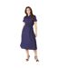 Robe chemisier femme bleu marine Principles