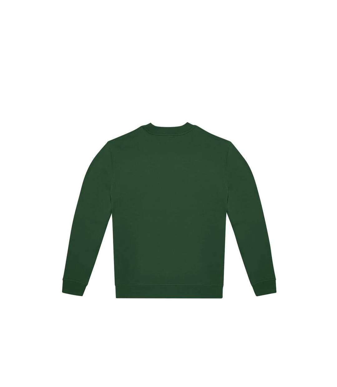 Unisex adult id.332 crew neck sweatshirt bottle green B&C-2