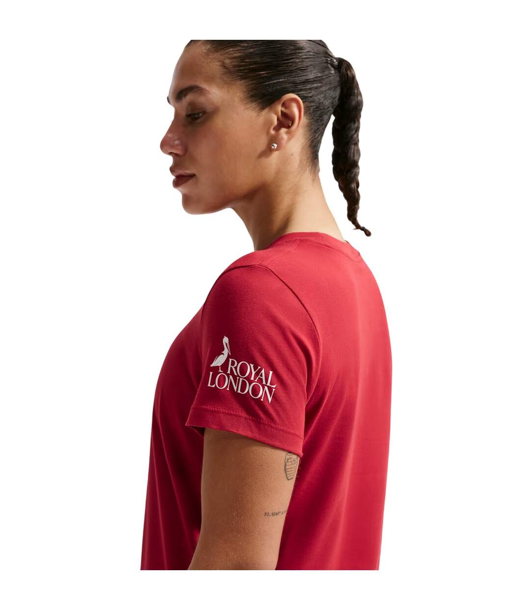 T-shirt Motif/style British & Irish Lions Femme Rouge Blanc Nike-3