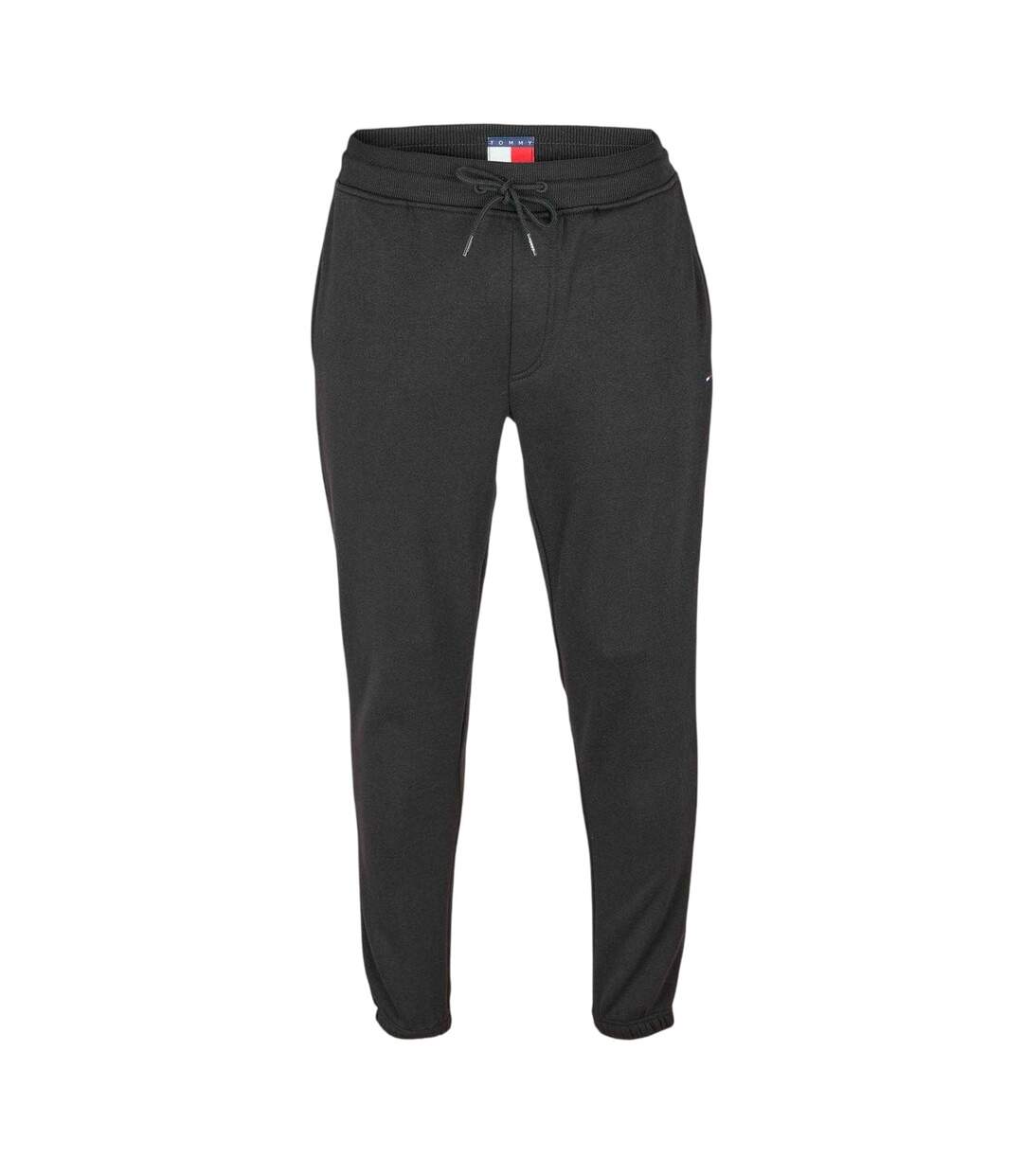 Pantalon De Jogging Motif/style Drapeau Homme Noir Tommy Jeans-1