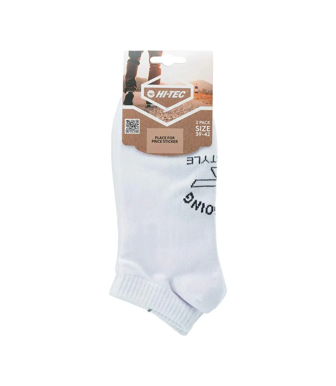 Socquettes Harteli Homme Blanc Hi-Tec-4