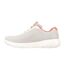 Baskets Motif/style Couleurs Vives Go Walk Joy Femme Blanc Cassé Rose Skechers-2