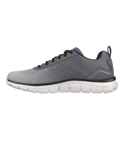 Mens track ripkent trainers charcoal/grey Skechers