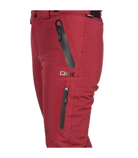 Womens/ladies Marisol Ii Dlx Waterproof Ski Trousers Dark Cherry Trespass