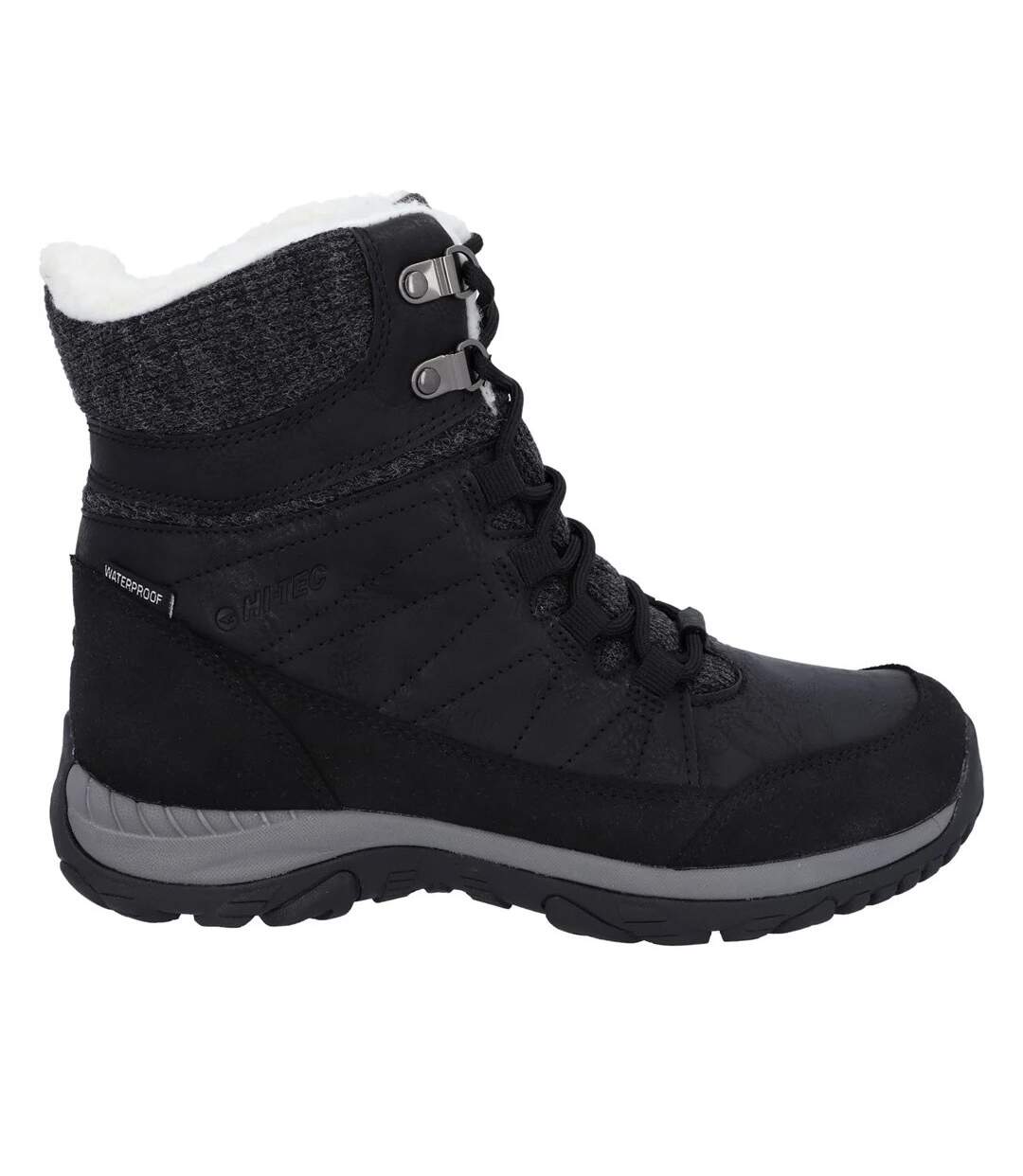 Après-skis Riva Femme Grey Noir Bleu Foncé Hi-Tec-1