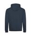 Awdis Varsity Hooded Sweatshirt / Hoodie (New French Navy/Sky Blue)