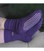1 Pack Ladies Cosy Non Slip Thermal Slipper Socks with Grippers-3