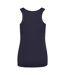 Womens/ladies Moisture Wicking Girlie Tank Top French Navy AWDis Cool-2