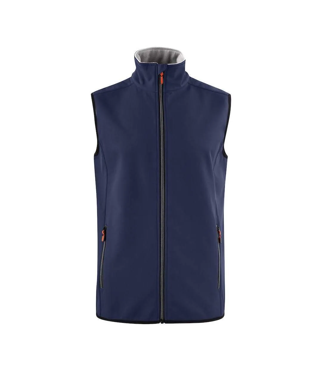 Veste Sans Manches Trial Homme Bleu Marine Printer-1