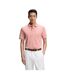 Polo Motif/style Logo Brodé Pallas Homme Rose Boss-4