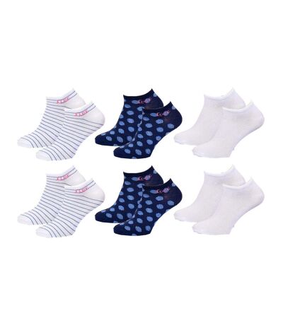 Chaussettes Courtes femme TWINDAY Qualité et Confort-Assortiment modèles photos selon arrivages- - Pack de 6