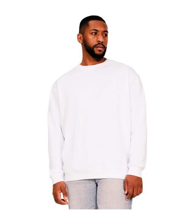Mens ringspun cotton oversized sweatshirt white Casual Classics