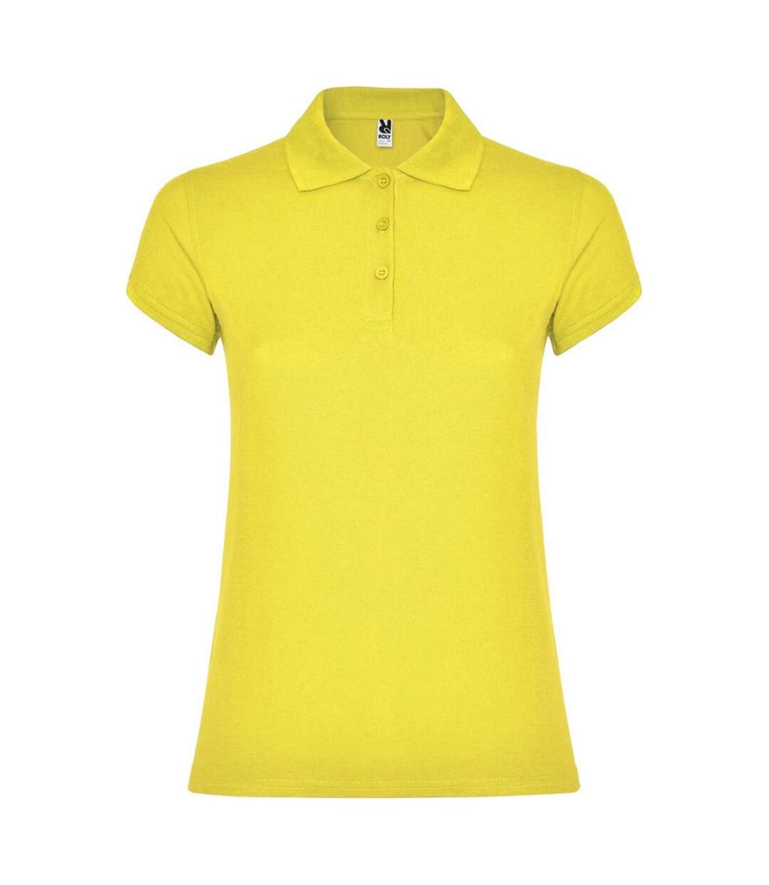 Polo star femme jaune Roly