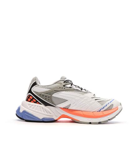 Baskets noires/blanc/orange homme puma velophasis