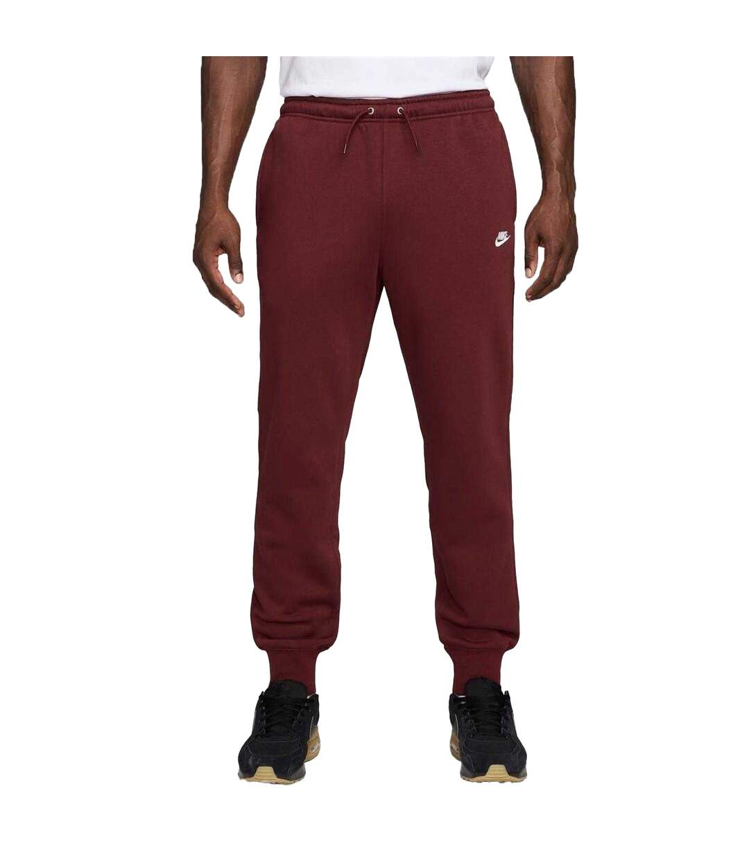 Mens Sportswear Club Fleece Jogging Bottoms Team Red Nike-1