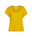 T-shirt Jaune Femme Vila Noel - M