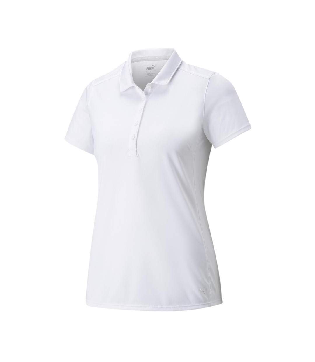 Polo Blanc Femme Puma Gamer 532989 - L