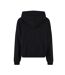 Sweat À Capuche 90s Adulte Noir Build Your Brand-2